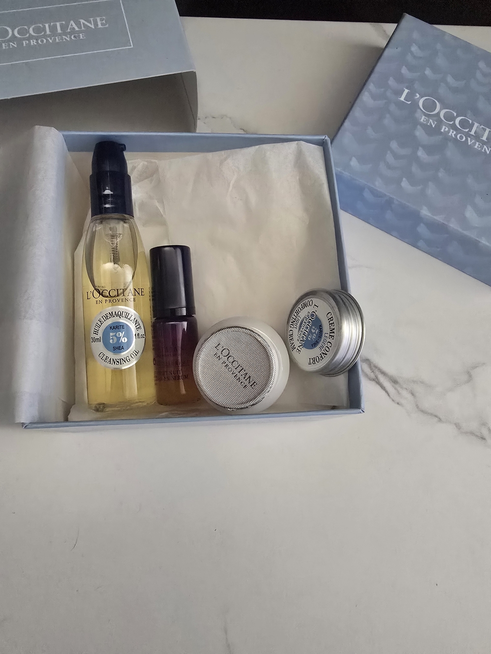 L'Occitane Shea Butter Comforting Gift Set Gift Set NWT